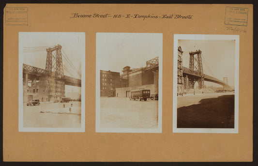 Manhattan: Broome Street - Tompkins Street