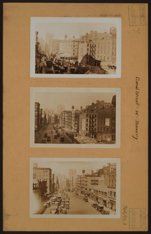 Manhattan: Canal Street - Bowery