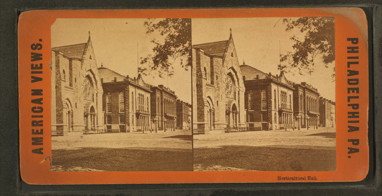 Horticultural Hall.