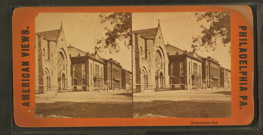 Horticultural Hall.