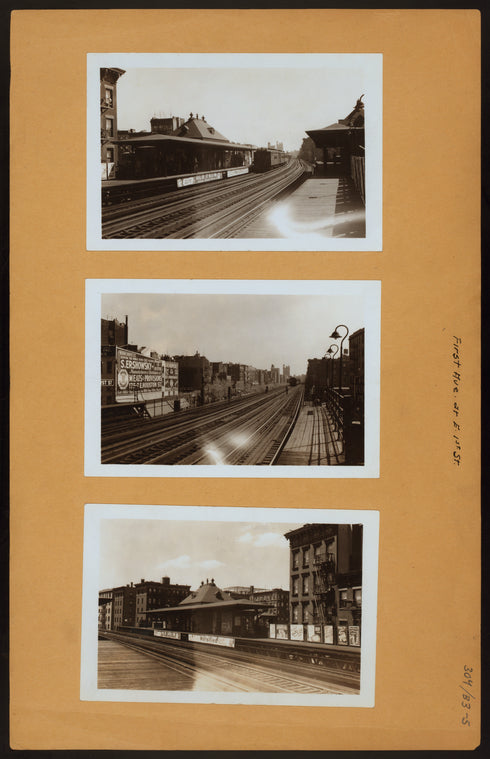 Manhattan: 1st Ave. - 1st St. E.