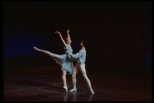 New York City Ballet production of "Piano Pieces" with Maria Calegari and Joseph Duell, choreography by Jerome Robbins (New York)