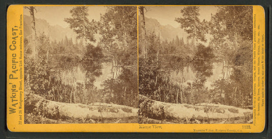Mirror View, Yosemite Valley, Mariposa County, Cal.