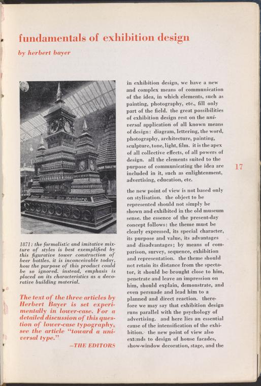 Fundamentals of Exhibition Design