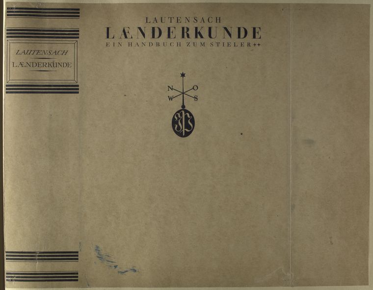 Lautensach, [Hermann]. Laenderkunde; ein Handbuch zum Stieler ...