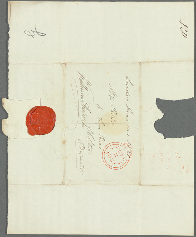 William Frederick, Duke of Gloucester to Miss Porter, autograph letter signed