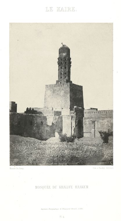 Le Kaire. Mosquée du Khalife Haakem.