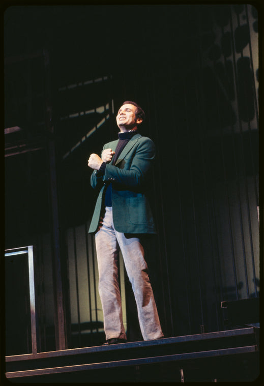 Larry Kert in the stage production Company