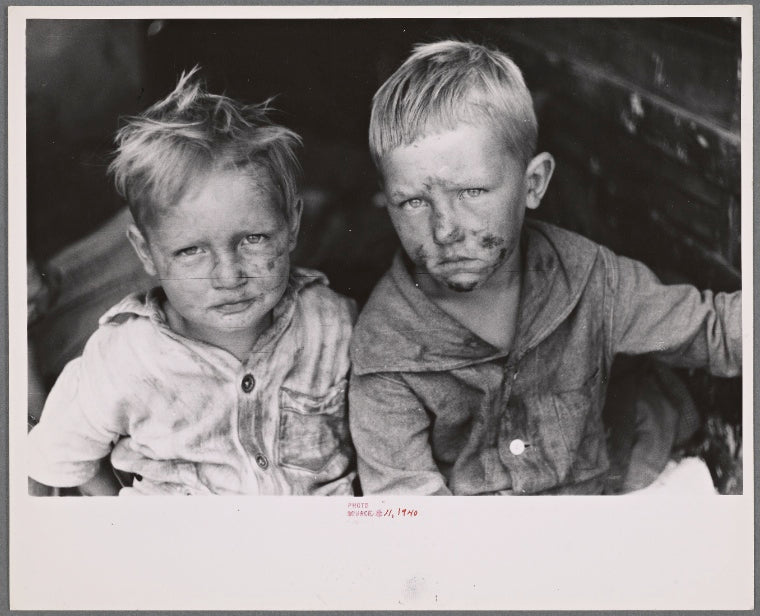 Children of migrant fruit worker, Berrien County, Mich.