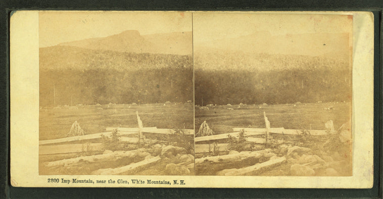 Imp Mountain, near the Glen, White Mountains, N.H.