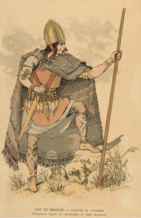 Age du Bronze : costume de guerrier