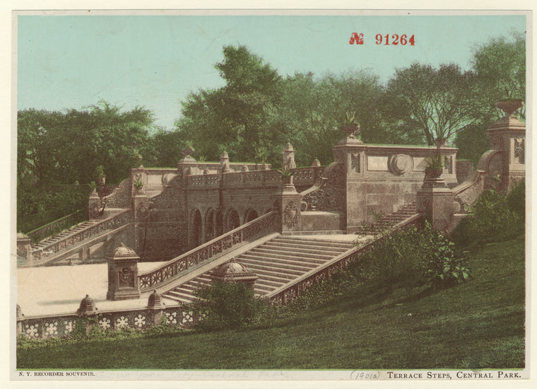 Terrace steps, Central Park