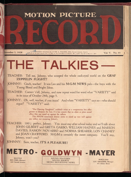 Motion picture record