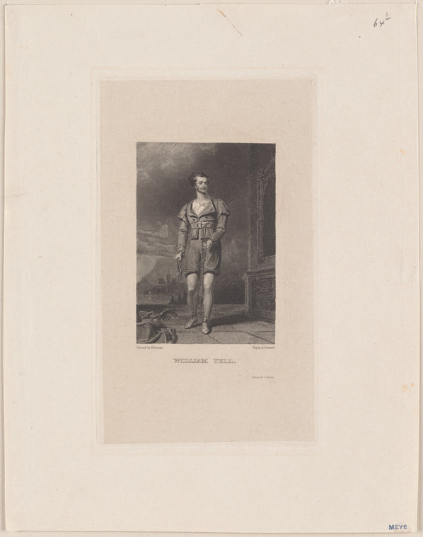 William C. Macready as William Tell