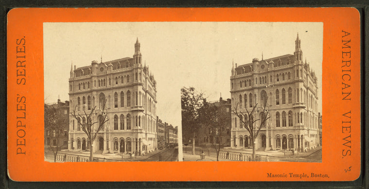 Masonic Temple, Boston.