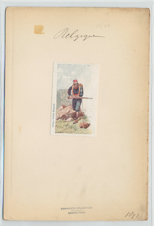 Congo. Soldat Bangala. 1897
