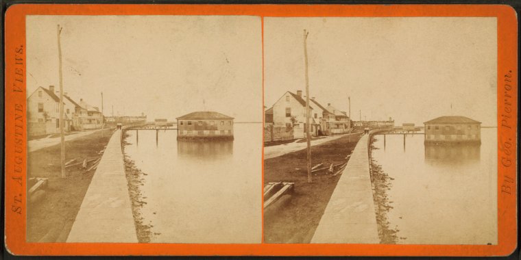 Sea Wall. [St. Augustine].