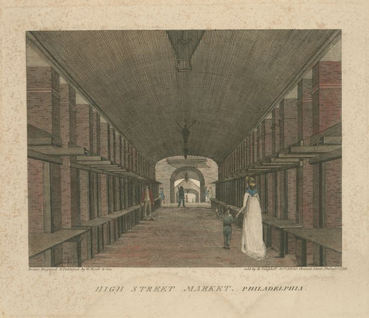 High Street Market.  Philadelphia.