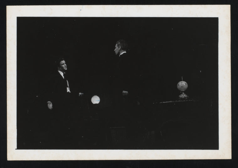 A scene from the 1946 Cornell production of Candida
