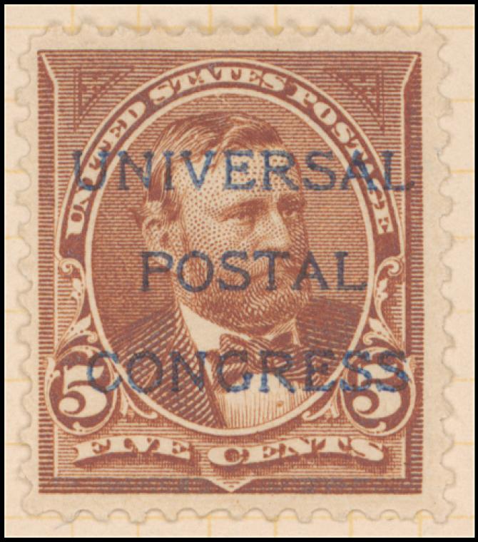 5c chestnut Grant specimen single