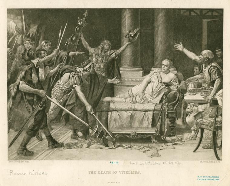 The death of Vitellius