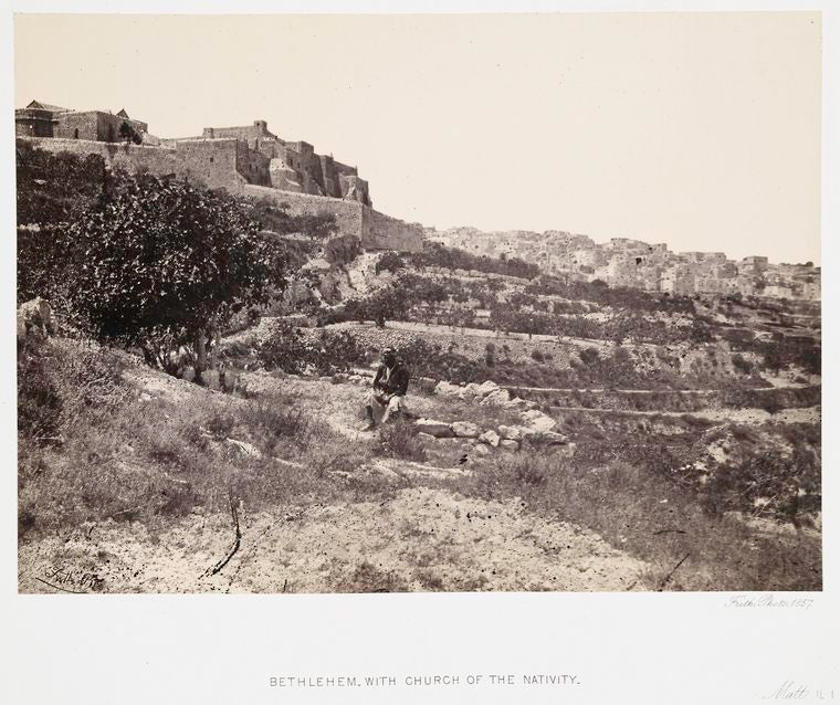 Bethlehem, with Church of the Nativity
