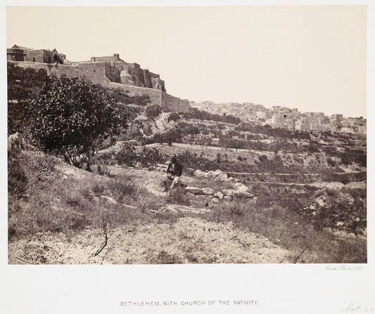 Bethlehem, with Church of the Nativity