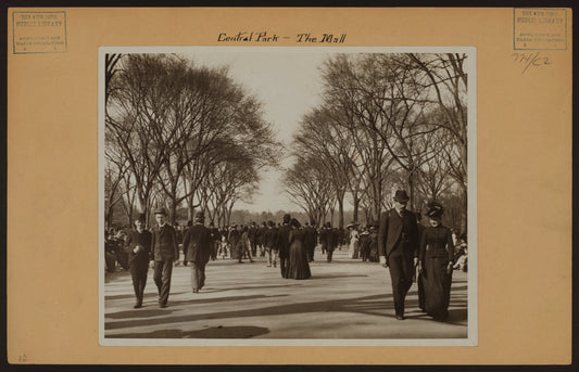 Manhattan: Central Park - The Mall.