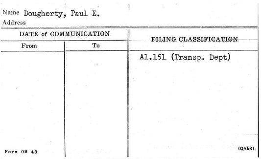 Dougherty, Paul E.