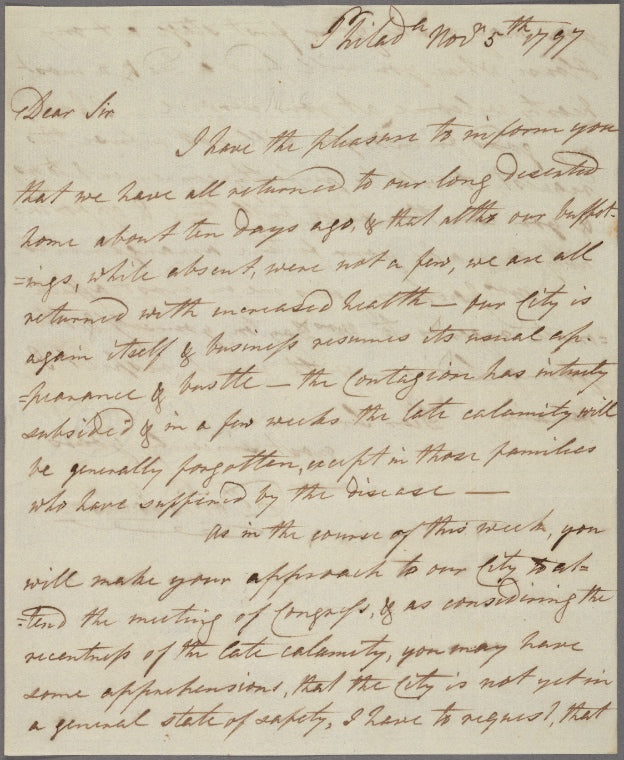Letter to [Jonathan Dayton, Elizabethtown, N. J.]
