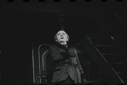 Martin Gabel in the stage production Baker Street