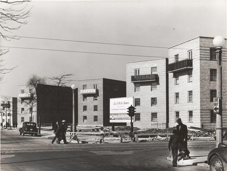 Ida B. Wells Housing Project for Negroes, Chicago, Illinois, April 1941.