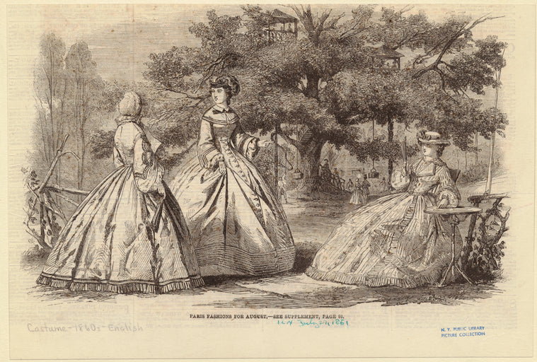 Paris fashions for August