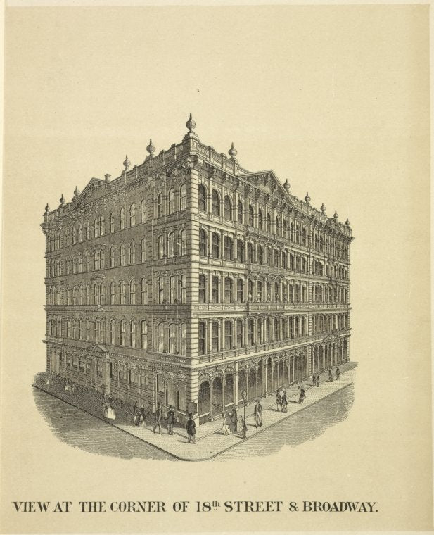 View at the corner of 18th Street & Broadway.