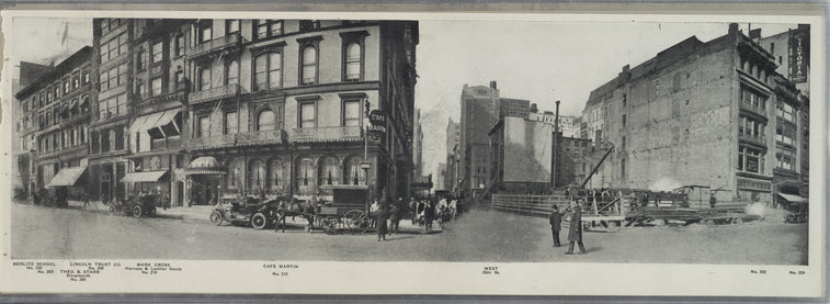 No. 200-202, Berlitz School - Mark Cross - Cafe Martin - No. 224