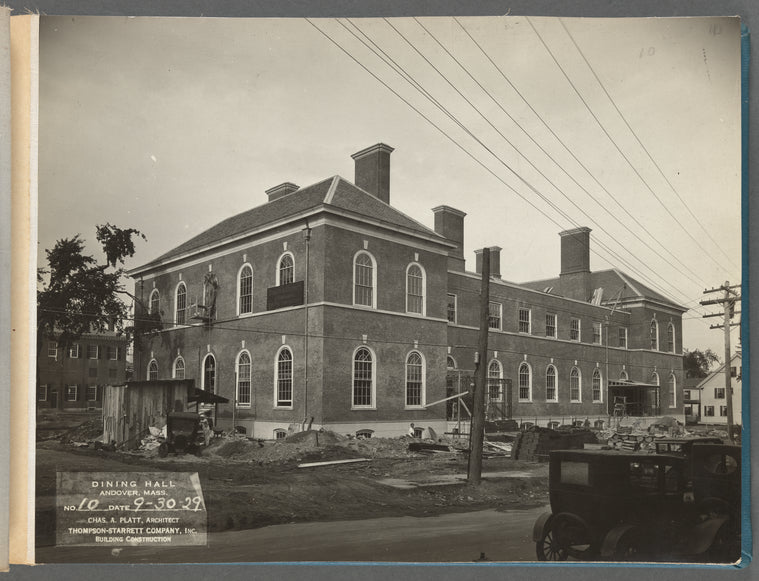 Dining Hall. Andover, Mass.