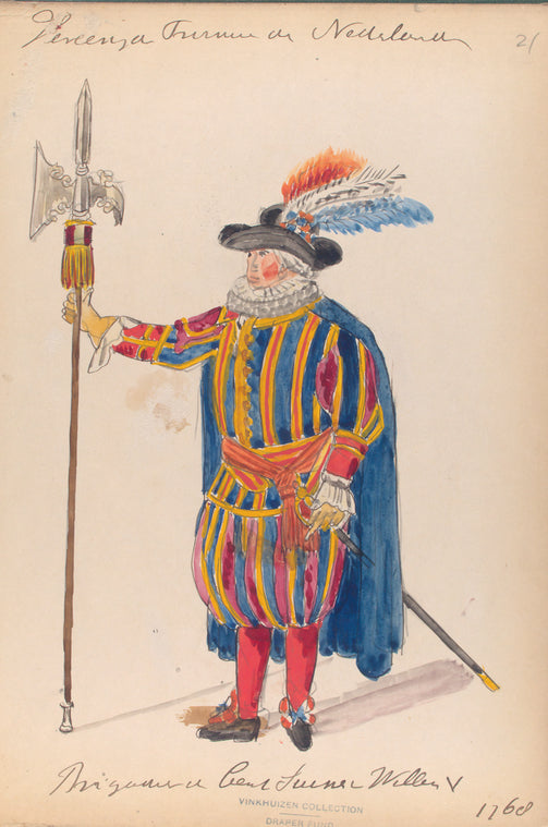 Brigadier de Cent Switsers van Willem V. 1768