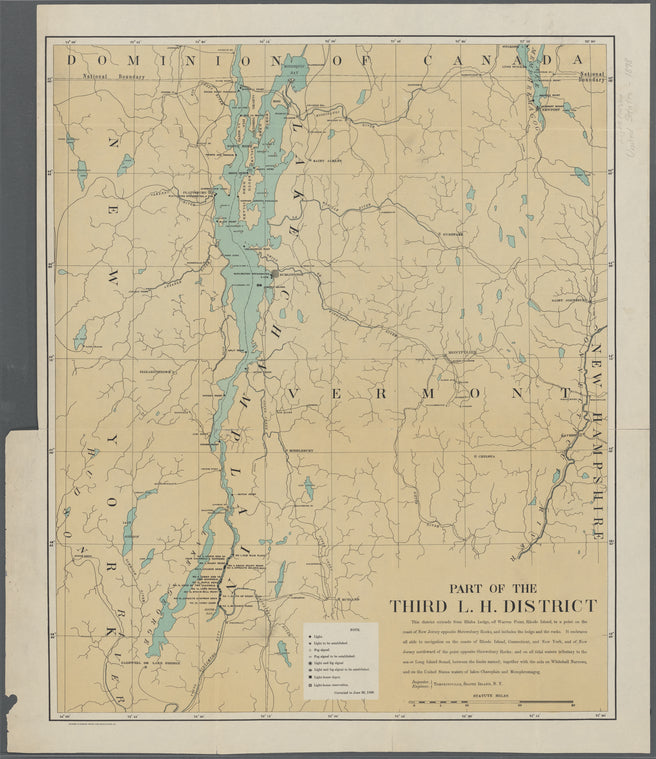 Part of the third l. h. district