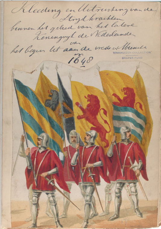 Kleeding en Uitrusting van de Strijdkrachten binnen het geheel van het latere Keningrijk [Koninkrijk] de [der] Nederlanden van het begin tot aan de vrede [van] Munster in 1648