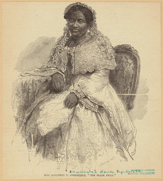 Miss Elizabeth T. Greenfield, "the black swan"