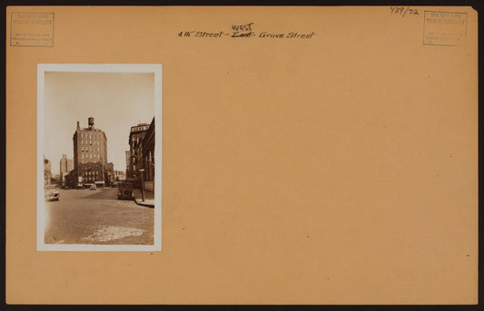 Manhattan: 4th Street - Washington Place