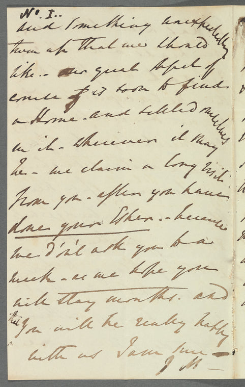 Dora Macdonald, Lady Macdonald to Jane Porter, autograph letter signed