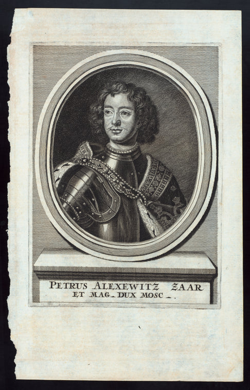 Petrus Alexewitz Zaar et mag dux mosc.