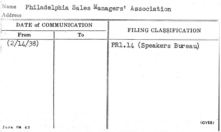 Philadelphia Sales Managers' Association