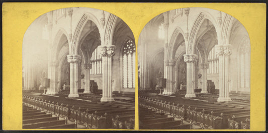 Cathedral [interior view], Albany, N.Y.