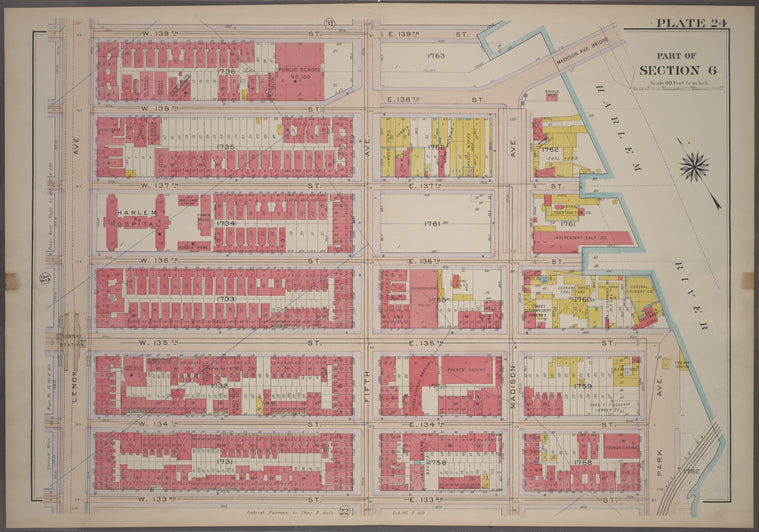 Bounded by W. 139th Street, E. 139th Street, Fifth Avenue, E. 138th Street, Madison Avenue (Harlem River), E. 135th Street, Park Avenue, E. 133rd Street, W. 133rd Street and Lenox Avenue
