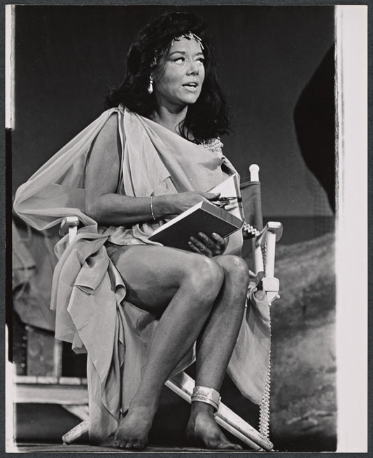 Glynis Johns in the stage production Too True to Be Good