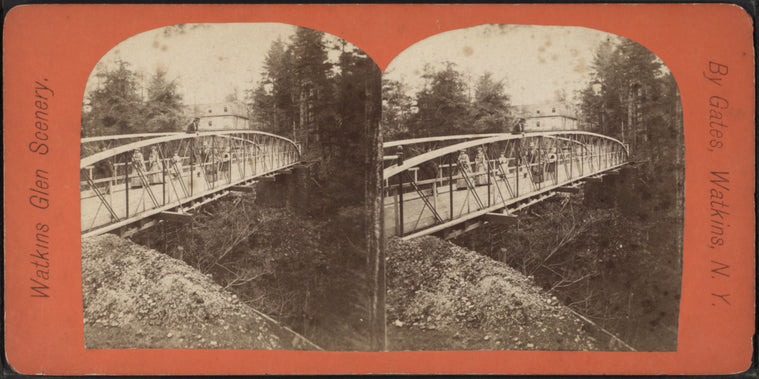 Hanging bridge.