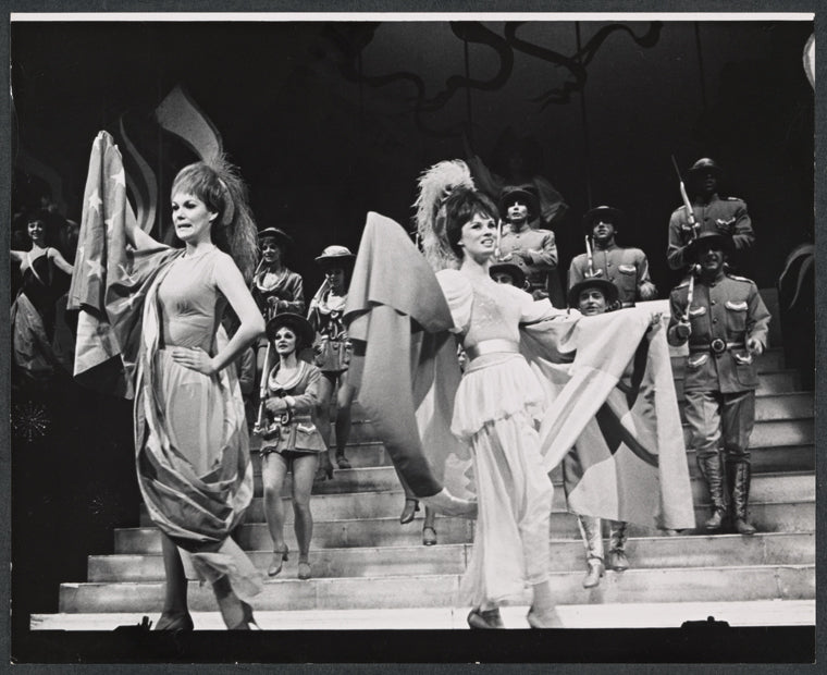 Ensemble in the stage production Funny Girl