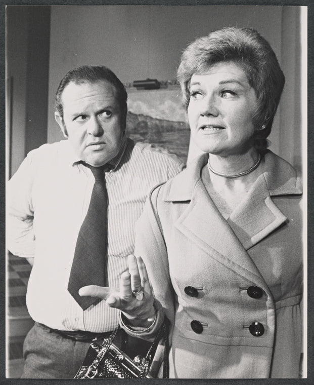Jack Weston and Marge Redmond from the touring stage production Last of the Red Hot Lovers